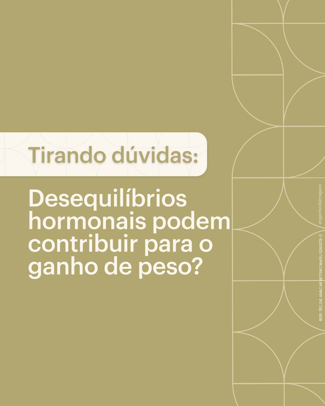 Desequilíbrios hormonais podem contribuir para o ganho de peso?