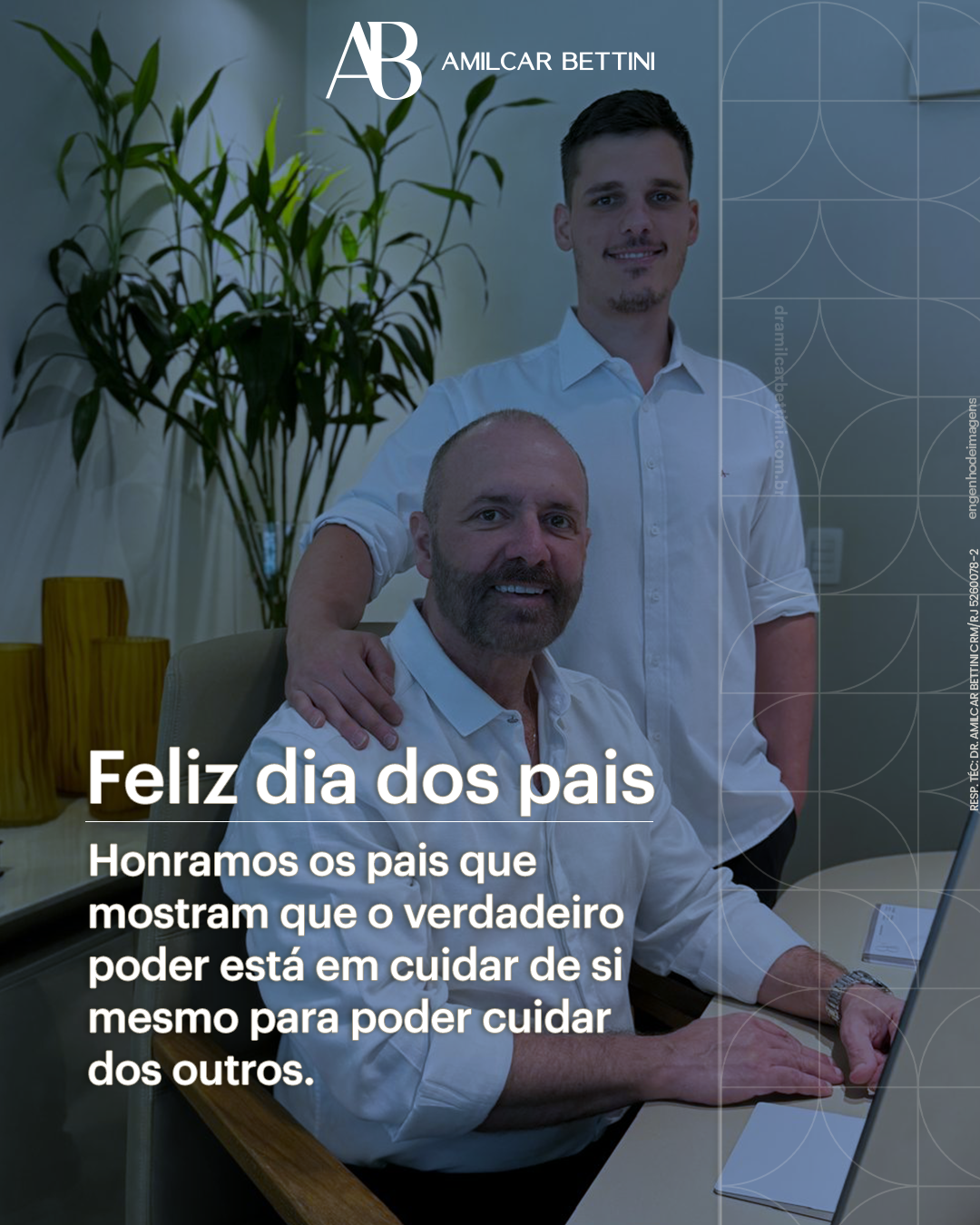 Desejamos a todos um feliz dia dos pais!